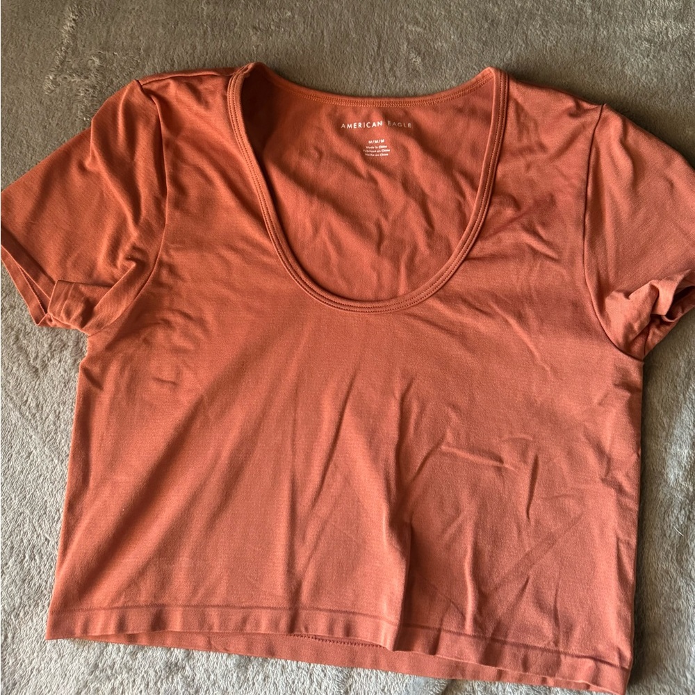 American Eagle stretchy material crop top